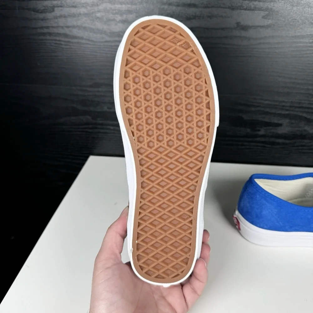 Vans Suede Blue 721356 Scotchgard 3M Size Men 5.5 / Woman 7 - NEW